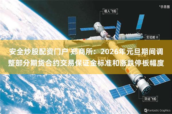 安全炒股配资门户 郑商所：2026年元旦期间调整部分期货合约交易保证金标准和涨跌停板幅度